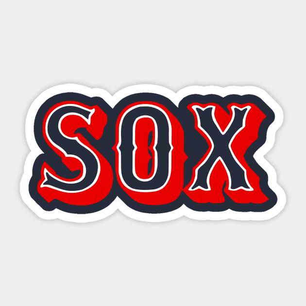 SOX Sticker by Throwzack